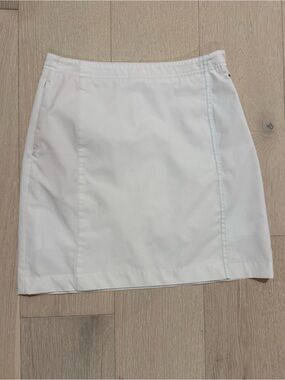 EP Pro White Women's Golf Skort